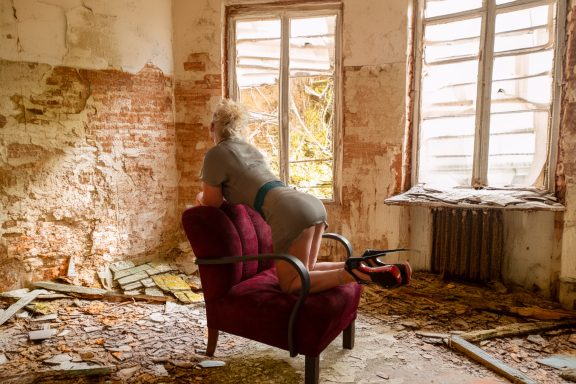 Shooting einem alten Sägewerk 